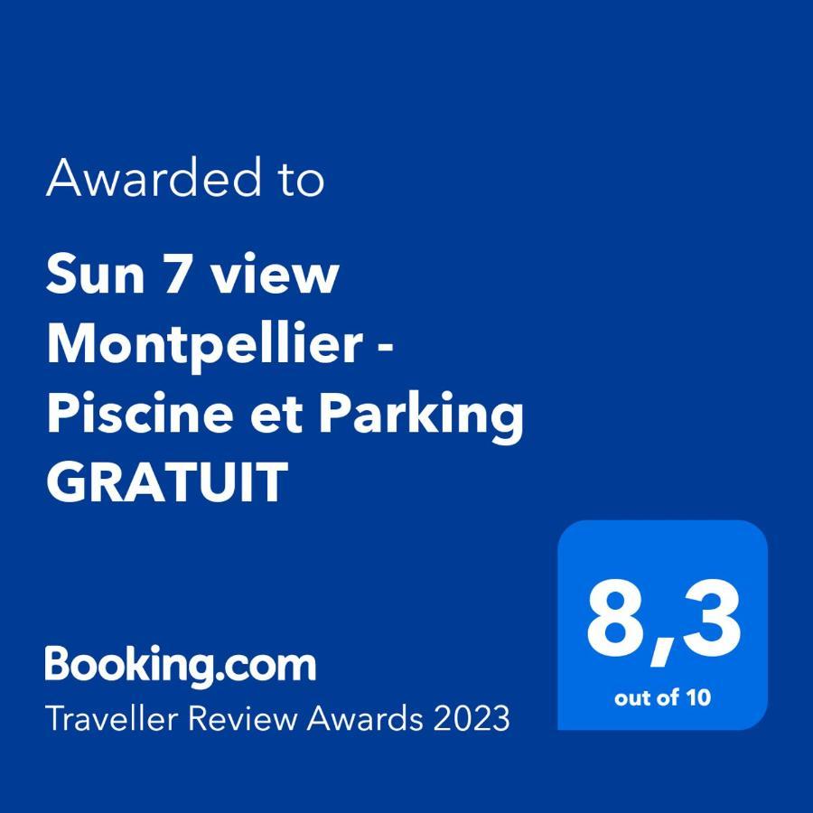 Sun7 View Montpellier Piscine Parking Gratuit Appartement Grabels Buitenkant foto